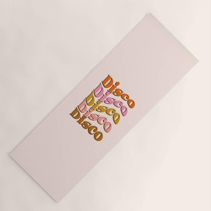 Groovy Disco Disco Yoga Mat Gallery Image 1