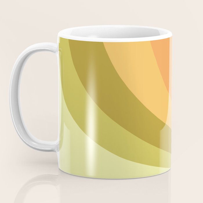 Retro Rainbow Coffee Mug Gallery Image 3