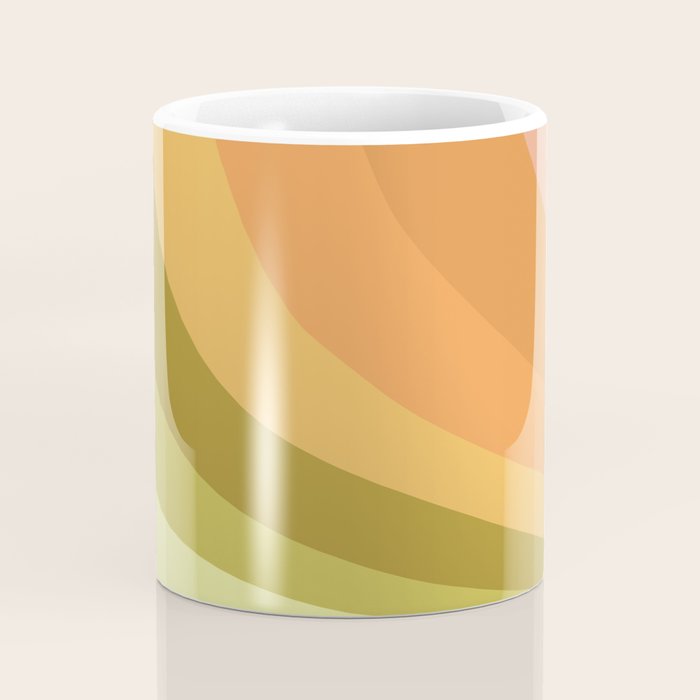 Retro Rainbow Coffee Mug Gallery Image 4