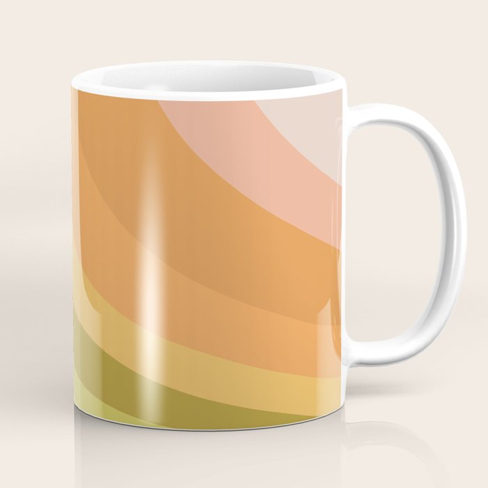 Retro Rainbow Coffee Mug Gallery Image 1