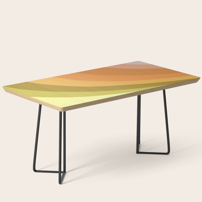 Retro Rainbow Coffee Table Gallery Image 1