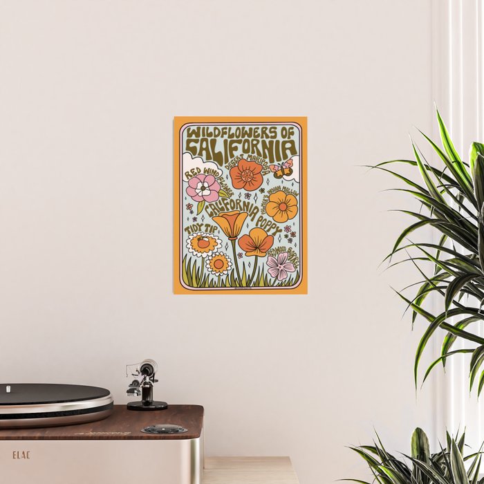 California Wildflowers Poster Gallery Image 2
