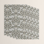 celestial snakes silver Wrapping Paper Gallery Image 3