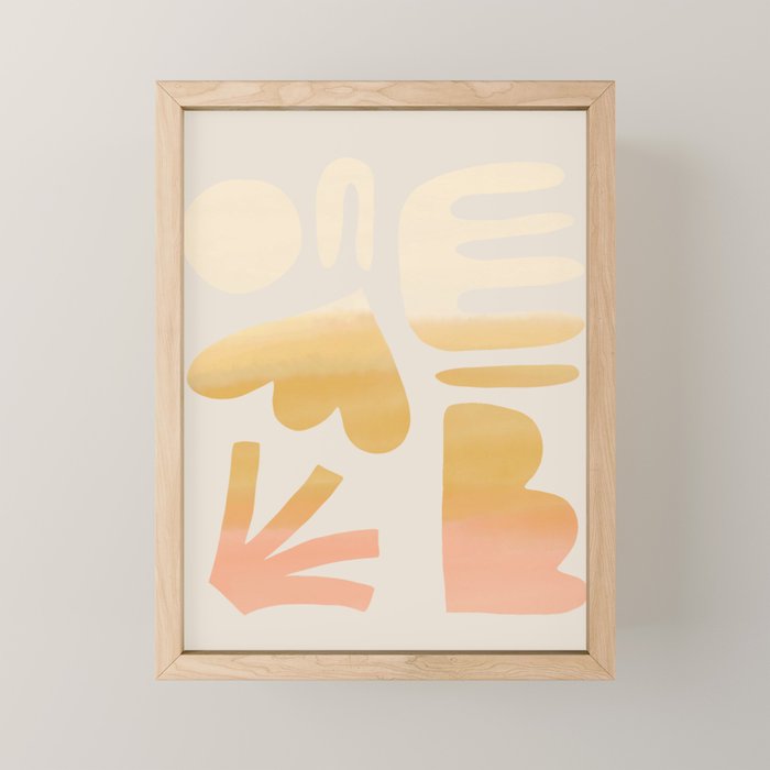 it's about to rain on the book i can't put down Mini Art Print Gallery Image 1