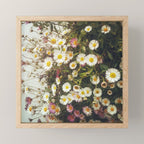 Wall of Daisies Mini Art Print Gallery Image 1