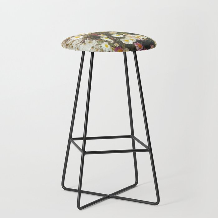 Wall of Daisies Stool Gallery Image 1