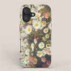 Wall of Daisies iPhone Case Gallery Image 1
