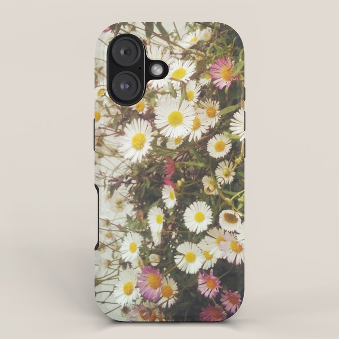 Wall of Daisies iPhone Case Gallery Image 1