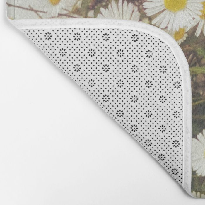 Wall of Daisies Bath Mat Gallery Image 2