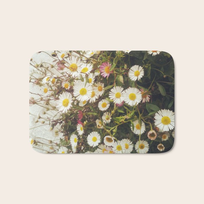 Wall of Daisies Bath Mat Gallery Image 1