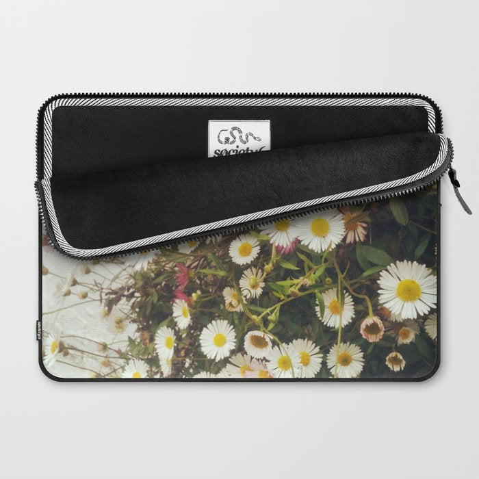 Wall of Daisies Laptop Sleeve Gallery Image 2