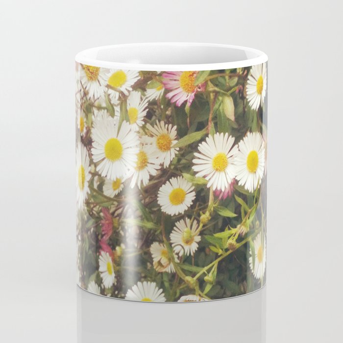 Wall of Daisies Coffee Mug Gallery Image 4