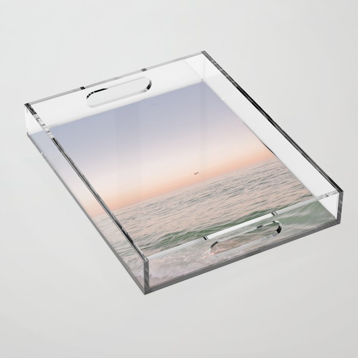 Sunset , Destin Beach Florida  Acrylic Tray Gallery Image 1