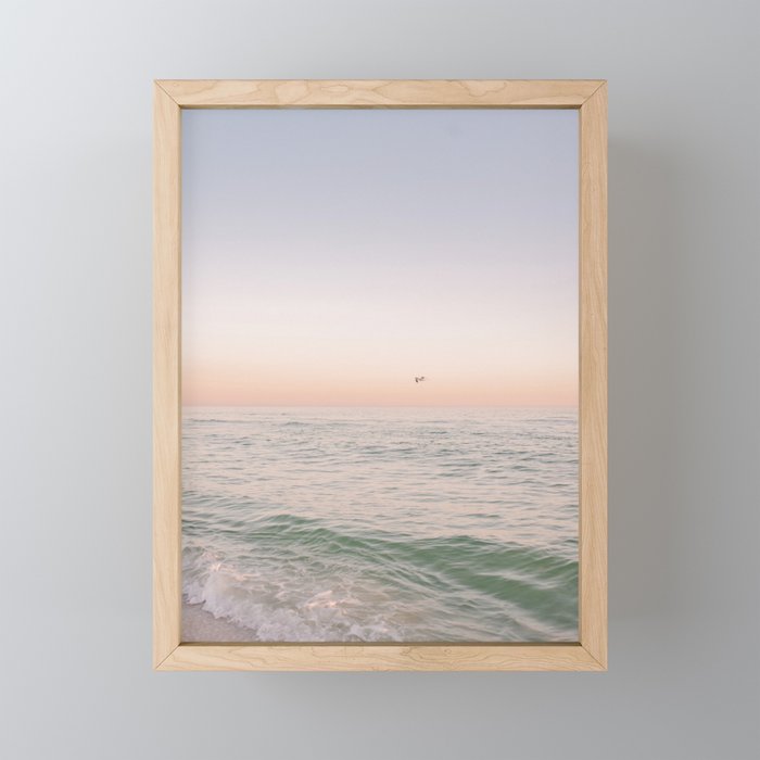 Sunset , Destin Beach Florida  Mini Art Print Gallery Image 1