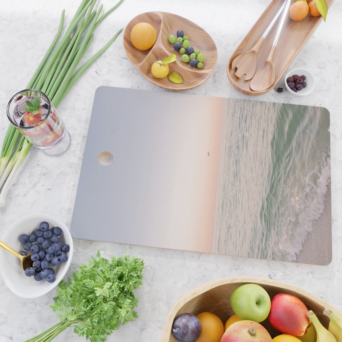 Sunset , Destin Beach Florida  Cutting Board Gallery Image 2