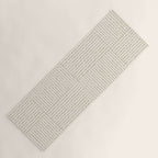 Lines III (Cream) Yoga Mat Gallery Image 1