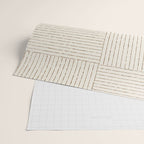 Lines III (Cream) Wrapping Paper Gallery Image 2