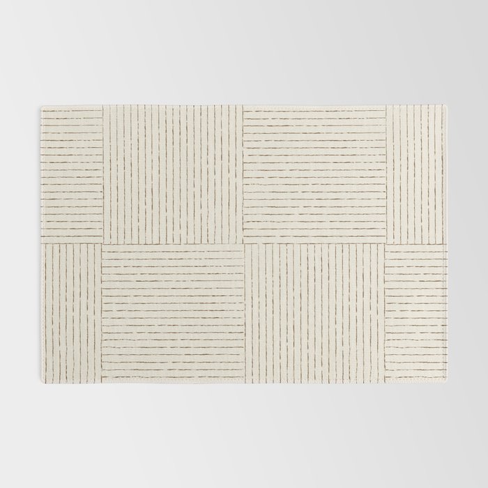Lines III (Cream) Rug Gallery Image 2