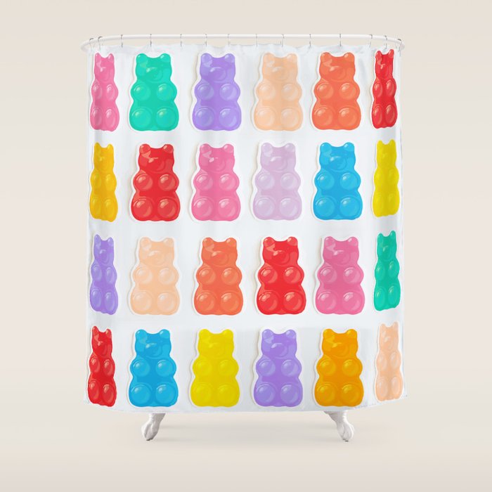 Gummy Bears Shower Curtain Gallery Image 1