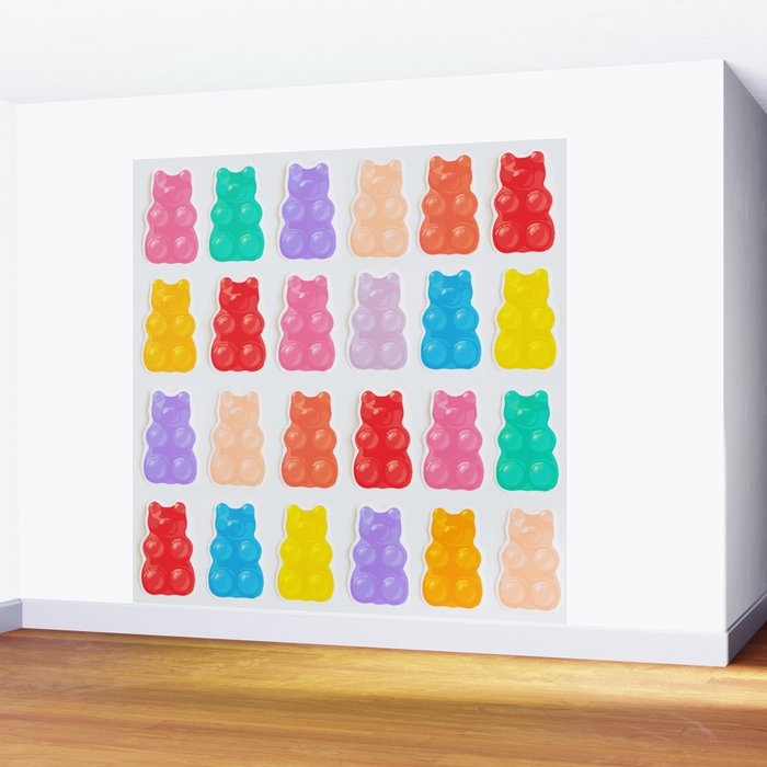 Gummy Bears Wall Mural Gallery Image 2