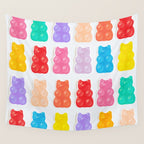Gummy Bears Wall Tapestry Gallery Image 4