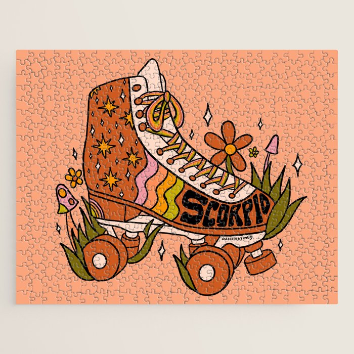 Scorpio Roller Skate Jigsaw Puzzle Gallery Image 1