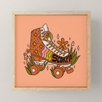 Scorpio Roller Skate Mini Art Print Gallery Image 1