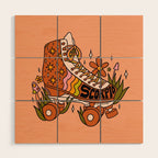 Scorpio Roller Skate Wood Wall Art Gallery Image 1
