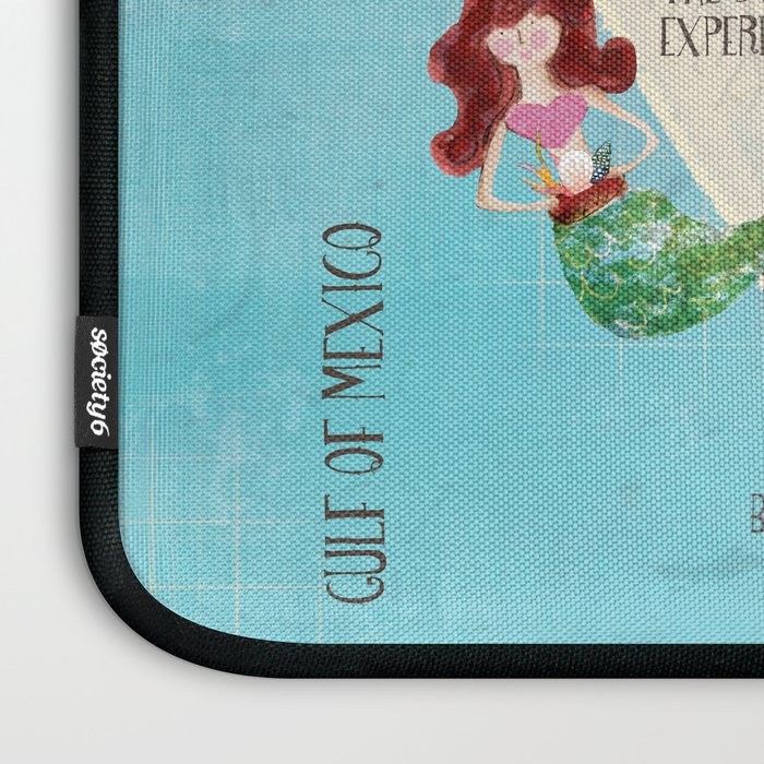 Anna Maria Island Map Laptop Sleeve Gallery Image 3
