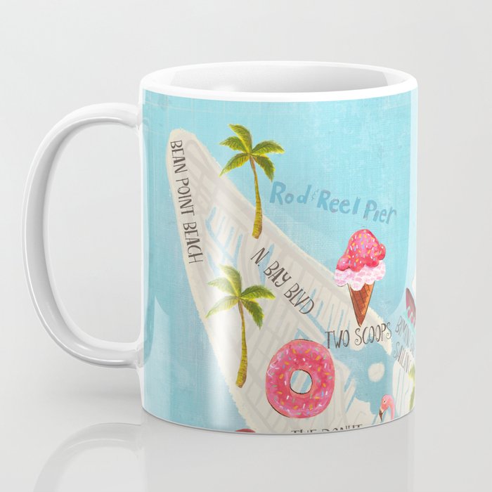 Anna Maria Island Map Coffee Mug Gallery Image 3
