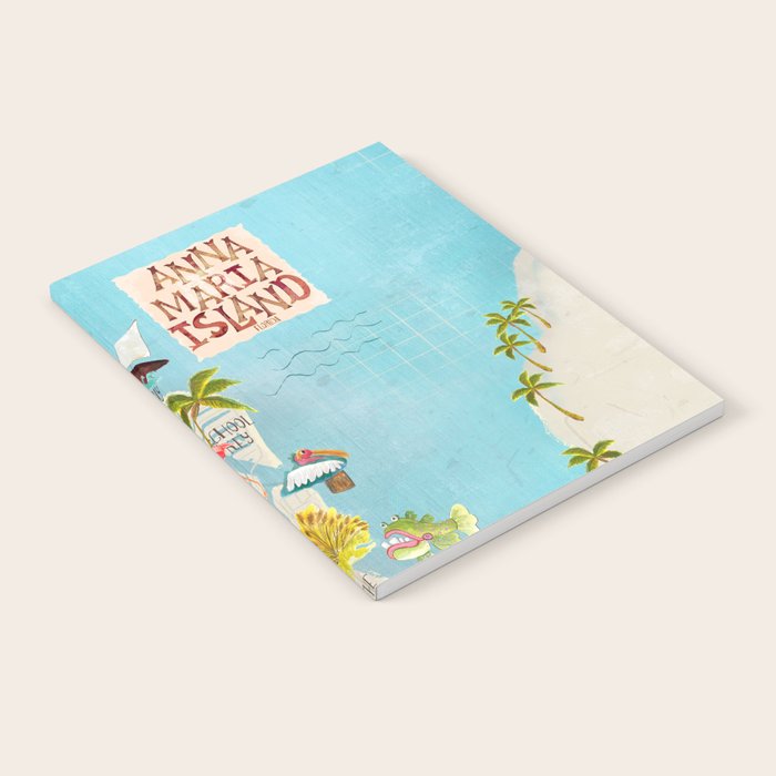 Anna Maria Island Map Notebook Gallery Image 1