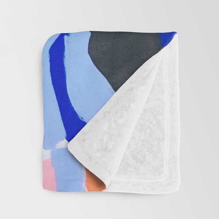 Candy In The Milky Way Galaxy 2 Original Painting by Ejaaz Haniff Acrylic Painting Abstract Art Shapes Pattern Fun Colorful Shapes Throw Blanket Gallery Image 3