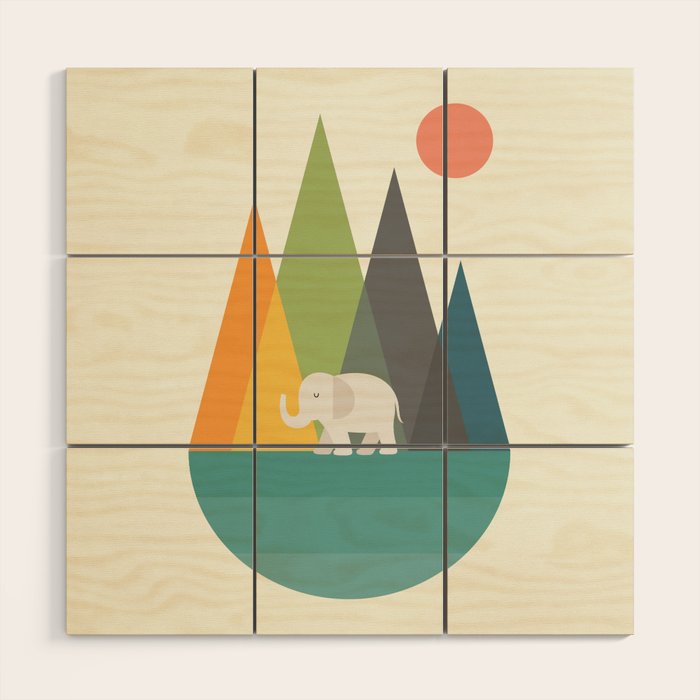 Walk In Peace Wood Wall Art Gallery Image 1