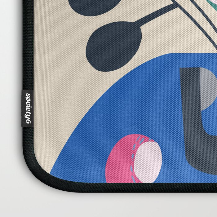 Mid Century Octopus Laptop Sleeve Gallery Image 3