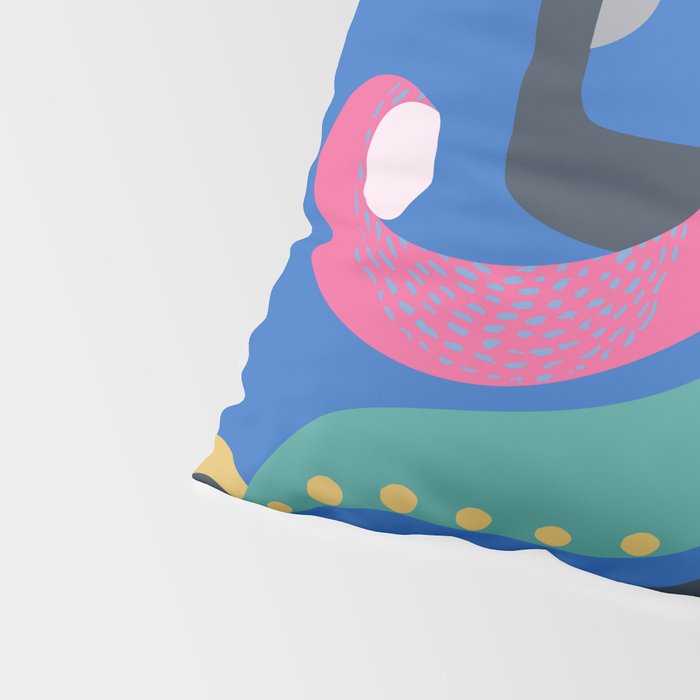 Mid Century Octopus Pillow Sham Gallery Image 4
