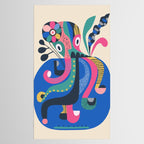 Mid Century Octopus Tablecloth Gallery Image 2