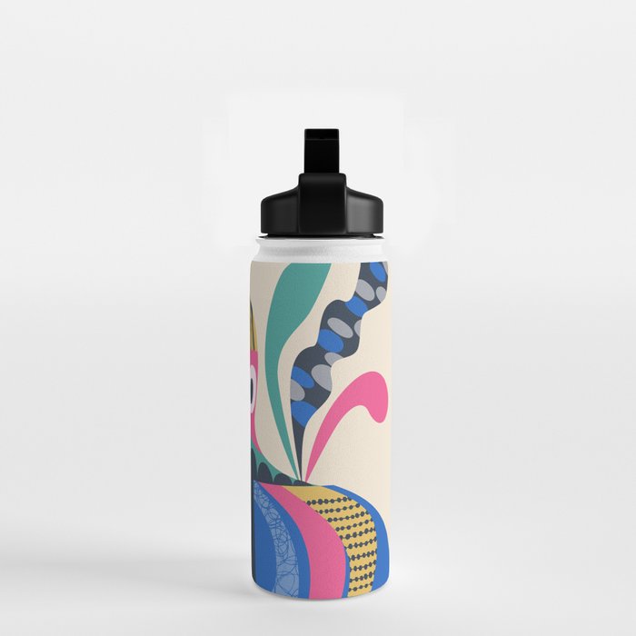 Mid Century Octopus Water Bottle Gallery Image 2