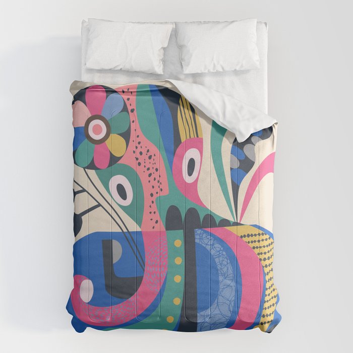 Mid Century Octopus Comforter Gallery Image 6