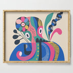 Mid Century Octopus Serving Tray Gallery Image 1