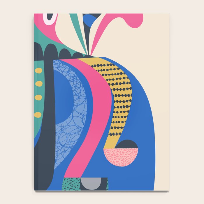 Mid Century Octopus Notebook Gallery Image 4