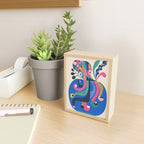 Mid Century Octopus Mini Art Print Gallery Image 2