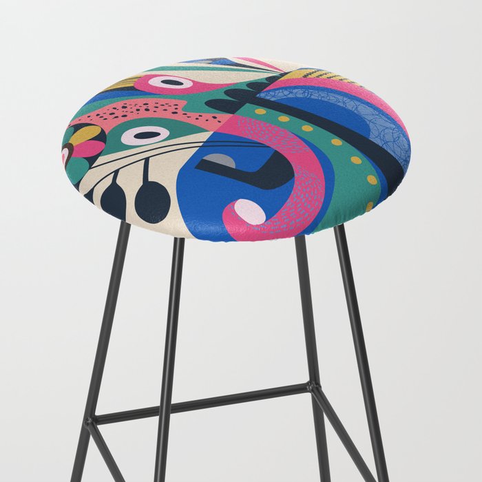 Mid Century Octopus Stool Gallery Image 2