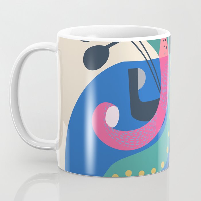 Mid Century Octopus Coffee Mug Gallery Image 3