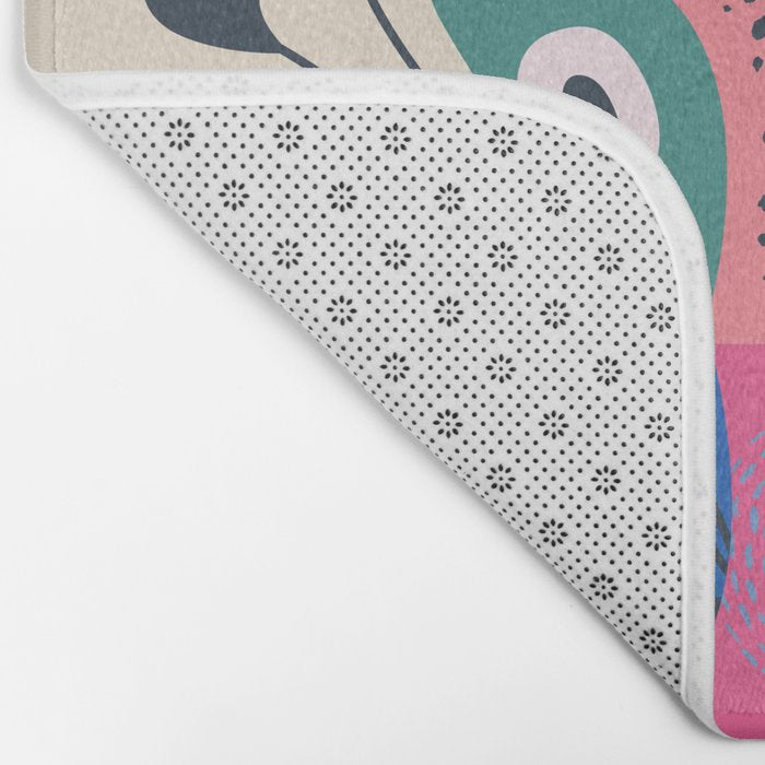 Mid Century Octopus Bath Mat Gallery Image 2