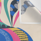 Mid Century Octopus Wall Tapestry Gallery Image 3