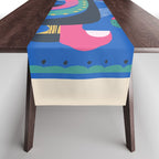 Mid Century Octopus Table Runner Gallery Image 1