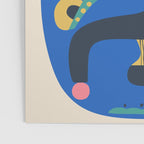 Mid Century Octopus Poster Gallery Image 3