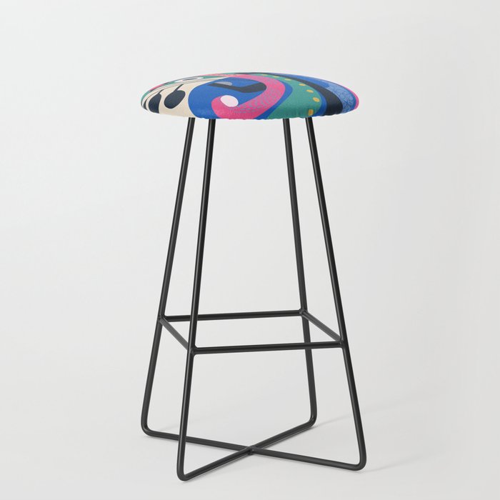 Mid Century Octopus Stool Gallery Image 1