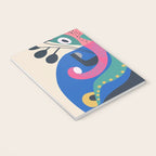 Mid Century Octopus Notebook Gallery Image 3