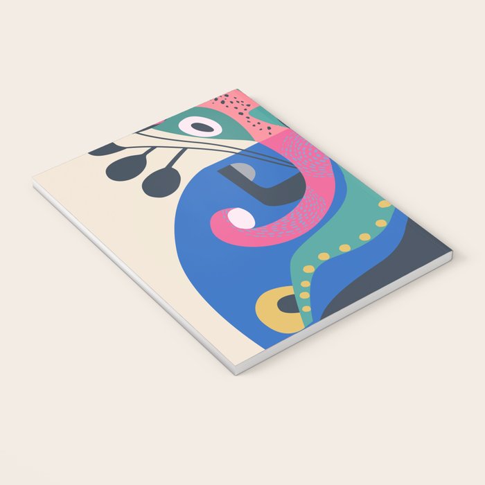 Mid Century Octopus Notebook Gallery Image 3